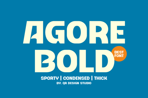 Agore Bold: The Sans Serif Font That Elevates Small Business Branding