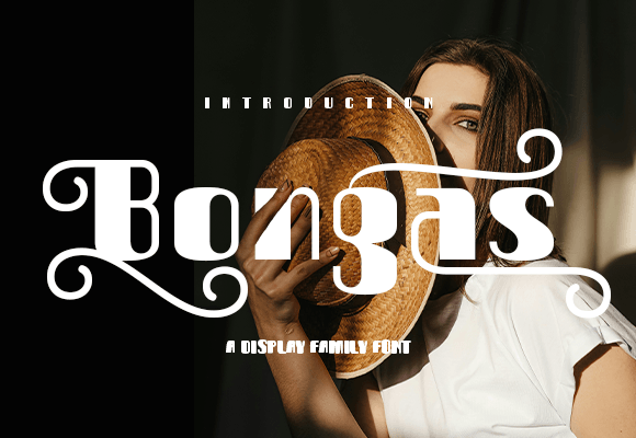 Bongas: A Display Typeface for Modern Editorial Design