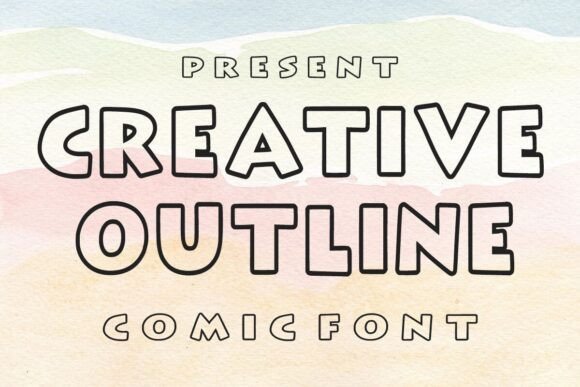Bringing Warmth to Your Shop with Creative Outline Typeface