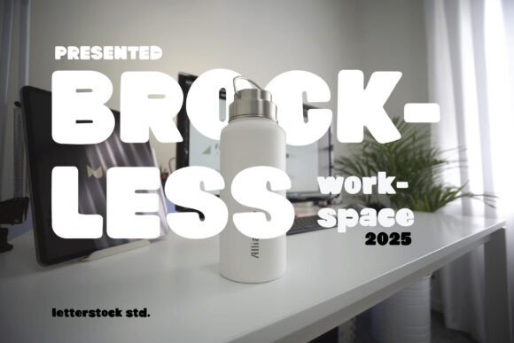 Brockless: The Bold Display Typeface for Modern Web Design