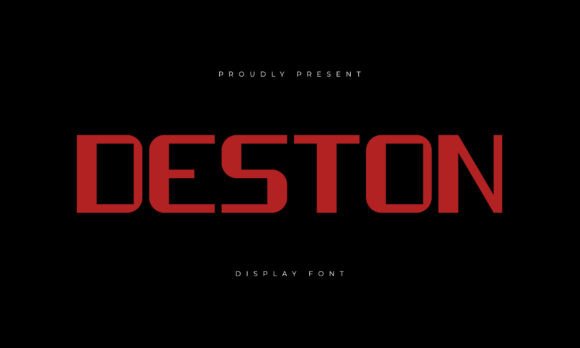 Deston: The Bold Typeface That Transformed My Small Business Brand
