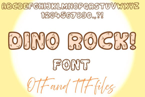 Dino Rock: The Playful Display Font for Rugged Campaigns