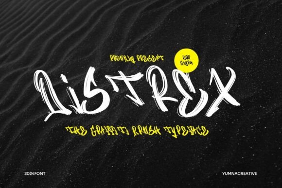 Distrex: The Bold Display Typeface That Transforms Urban Branding