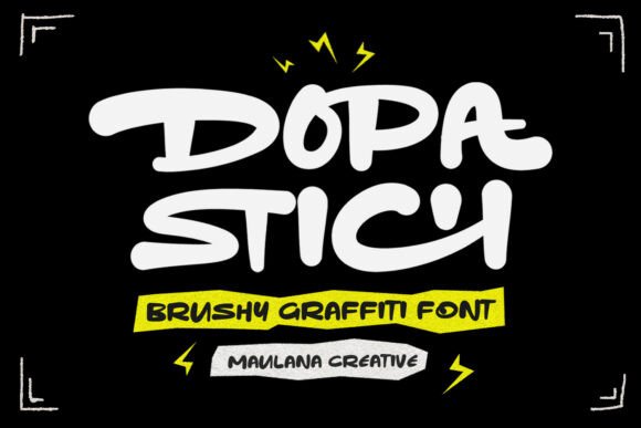Dopa Stich: The Bold Display Typeface for Modern Web Design