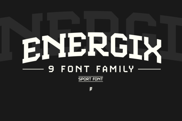 Energix: The Dynamic Display Font for Bold Brand Identity