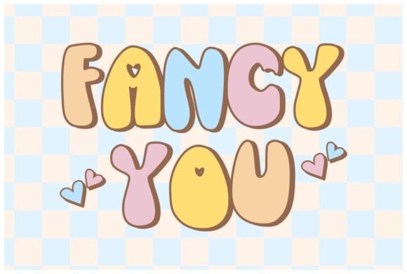 Fancy You: A Display Typeface for Modern Editorial Design