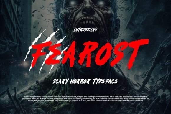 Fearost: A Bold Display Choice for Real-World Branding