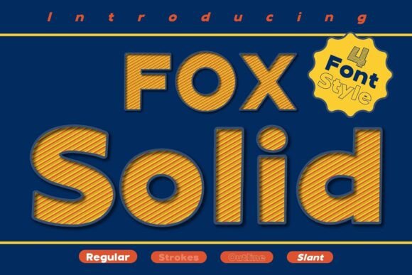 Fox Solid: The Bold Typeface That Transformed a Brand Identity