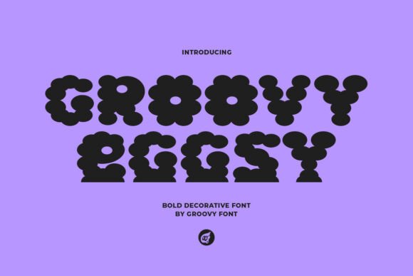 Groovy Eggsy: The Bold Display Typeface for Whimsical Handmade Brands
