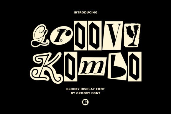 Groovy Kombo: The Bold Display Typeface for Handmade Brands