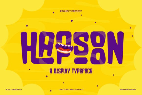 Hapsoon: The Bold Display Typeface That Elevates Brand Identity