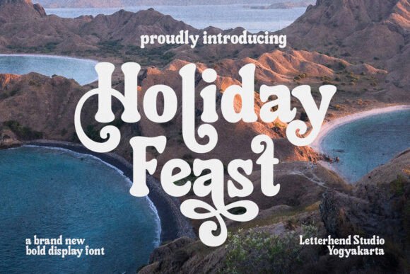 Holiday Feast: The Perfect Display Font for Festive Crafts
