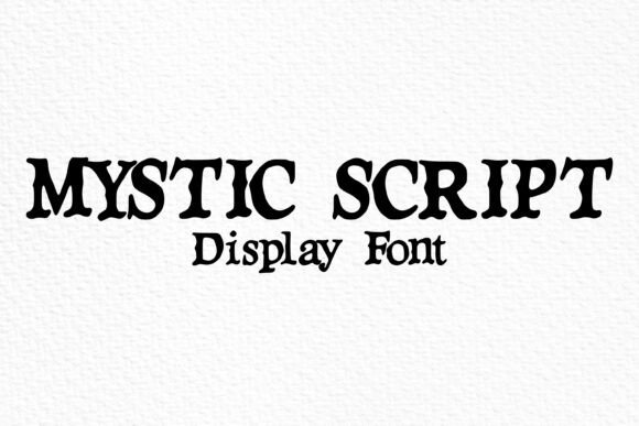 Mystic Script: The Display Typeface That Elevates Every Campaign