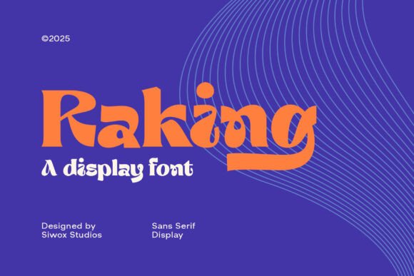 Raking: The Bold Display Typeface for Campaigns That Need Impact