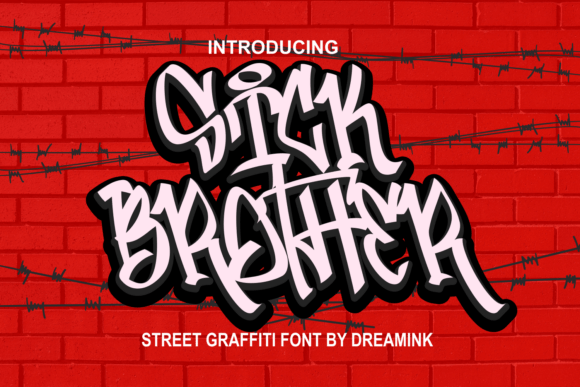 Sick Brother: A Bold Display Typeface for Editorial Design