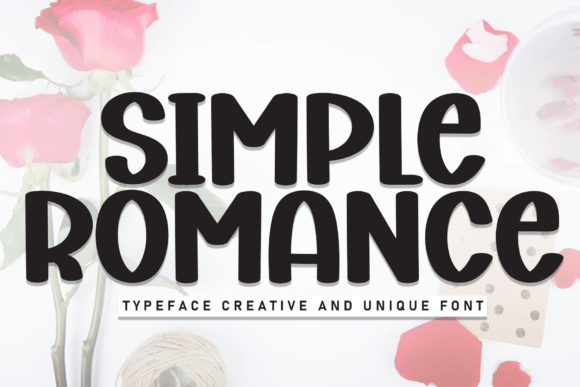 Simple Romace: A Bold Handwritten Typeface for Digital Branding
