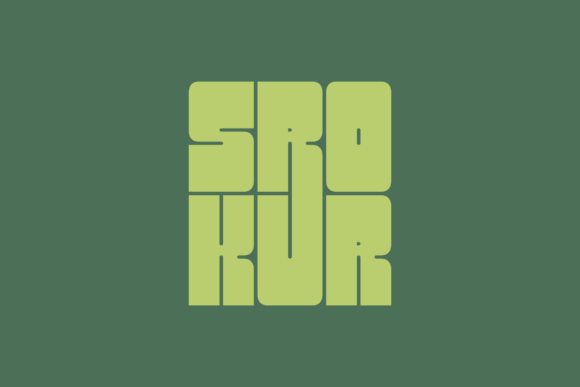 Srokur: The Bold Typeface That Transforms Small Business Branding