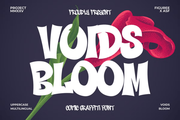 Voids Bloom: The Vibrant Typeface That Transforms Small Business Branding