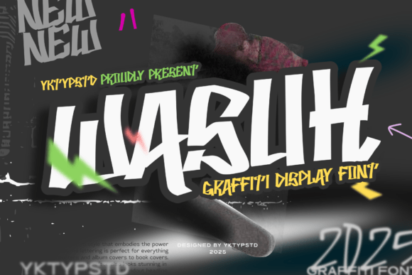Wasuh Typeface Review: Injecting Street Energy into Brand Identity