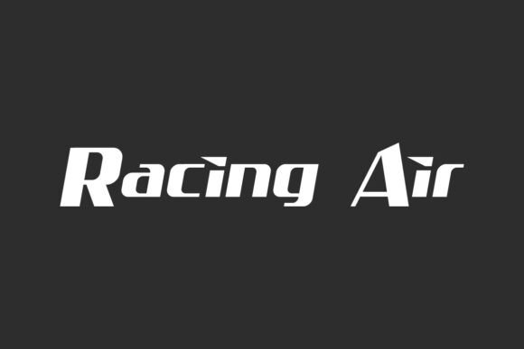 Why Racing Air is the Perfect Display Font for Bold Brand Identity