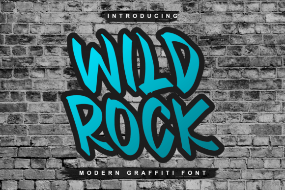 Wild Rock: The Edgy Display Typeface for Modern Editorial Design