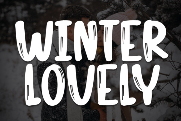 Winter Lovely: A Magical Typeface for Whimsical Editorial Design